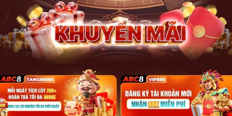 Giới thiệu ABC8 khuyến mãi cực hot diễn ra mỗi ngày